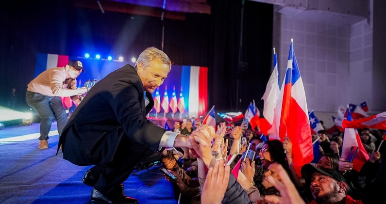 José Antonio Kast, líder del Partido Republicano, durante su campaña presidencial de 2025. EQUIPO KAST José Antonio Kast, líder del Partido Republicano, durante su campaña presidencial de 2025. EQUIPO KAST