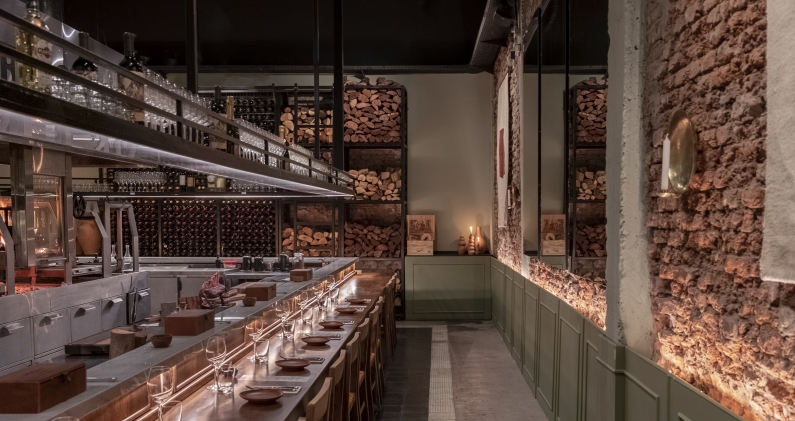 Fogón Asado, referencia del 'fine dining' argentino, con su cocina a la vista. CORTESÍA Fogón Asado, referencia del 'fine dining' argentino, con su cocina a la vista. CORTESÍA