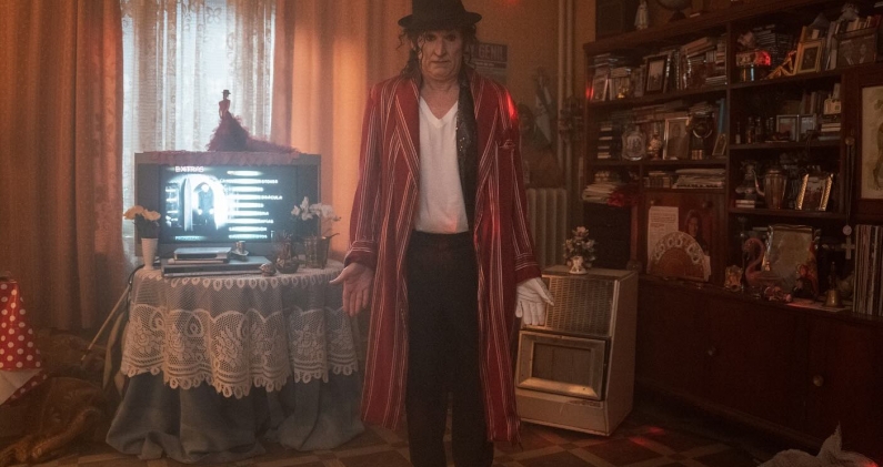 Albert Pla caracterizado como Michael Jackson en 'Superestar', la serie creada por Los Javis. SUMA CONTENT Albert Pla caracterizado como Michael Jackson en 'Superestar', la serie creada por Los Javis. SUMA CONTENT