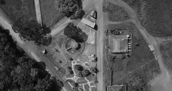 Vista aérea del municipio brasileño de Fordlândia en un fotograma de 'Fordlândia malaise', de Susana de Sousa Dias. KINTOP