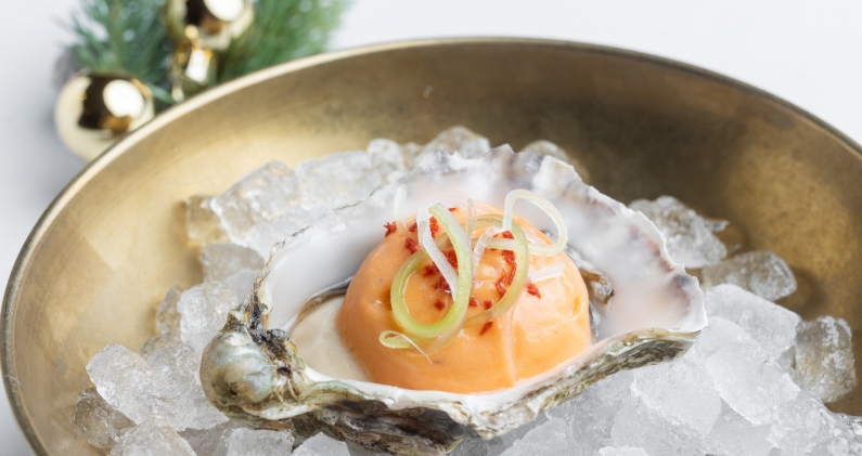 Las ostras forman parte de los menús de Navidad del Hotel El Palace Barcelona. MÉSQHOTELS
