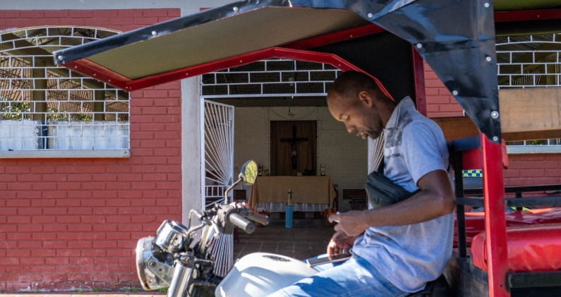 Estructuras como la iglesia están en zonas altas del lugar para evitar que llegue el agua a afectarla. MT