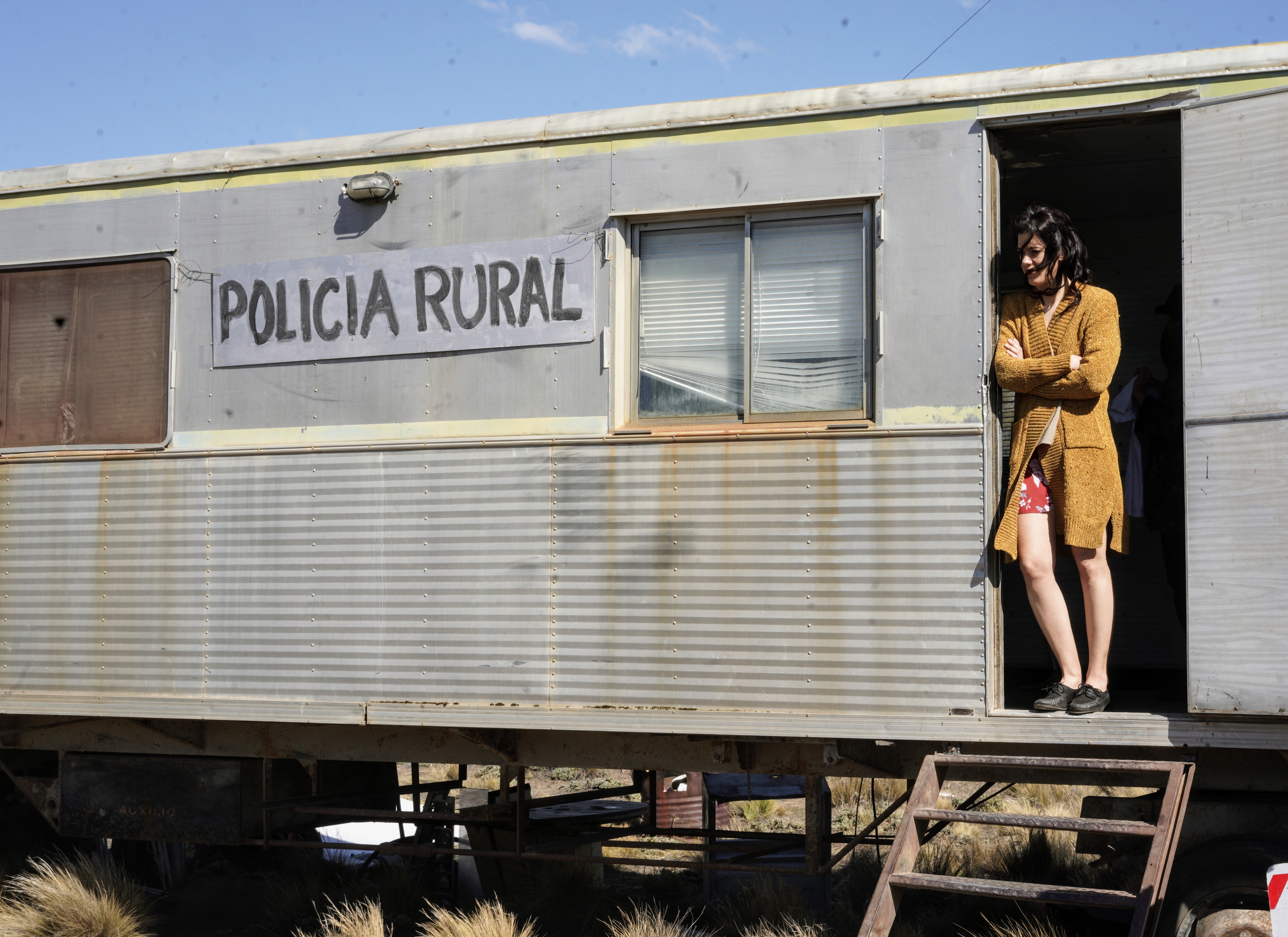 Ariadna Asturzzi en una escena de 'Estepa', película dirigida por Mariano Benito. CEDIDA