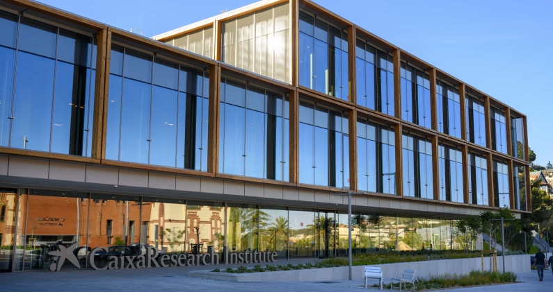 El edificio del CaixaResearch Institute. FUNDACIÓN "LA CAIXA”