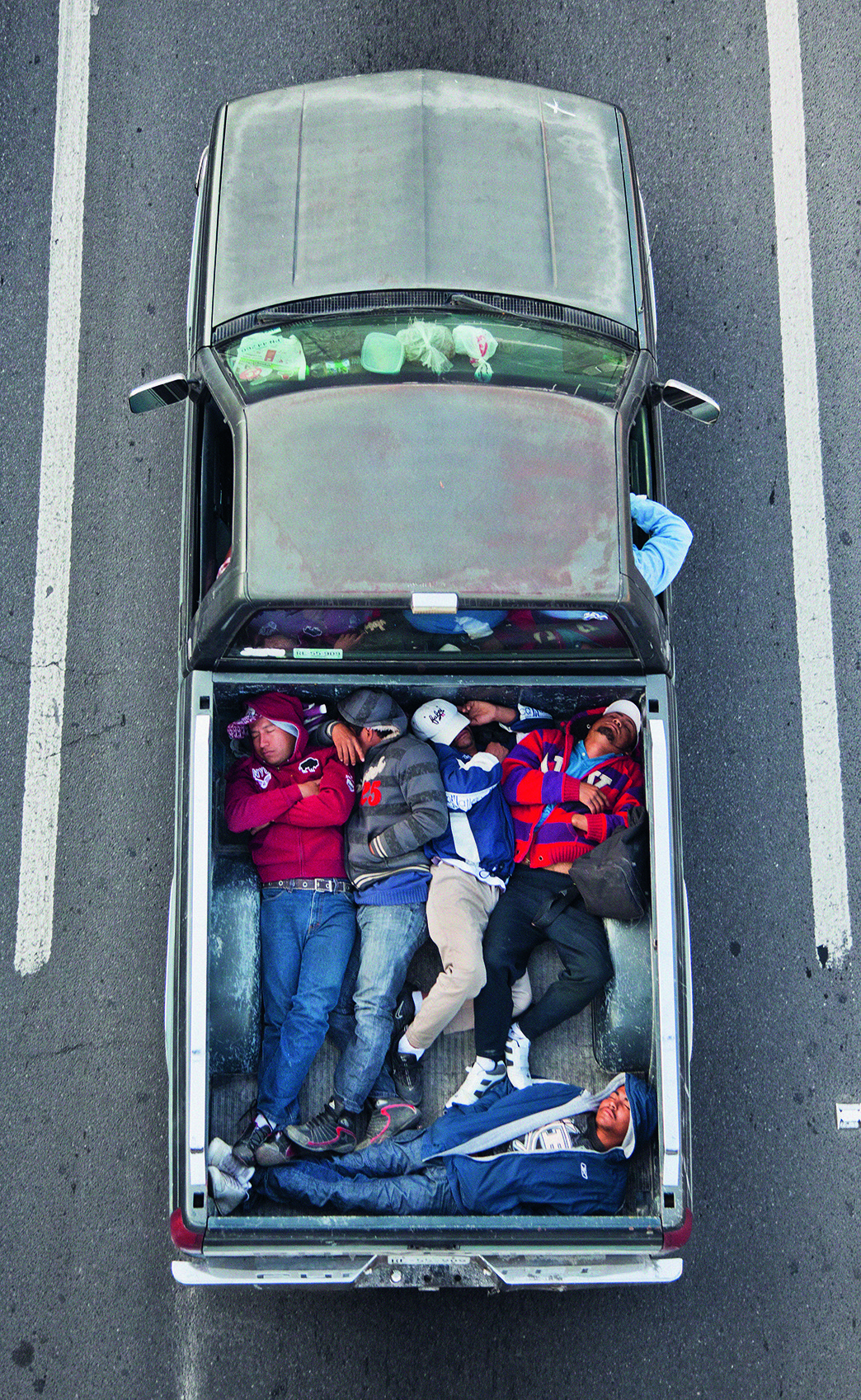 'Carpoolers #21', de la serie 'Carpoolers', 2011- 2012. Cortesía del artista. © ALEJANDRO CARTAGENA