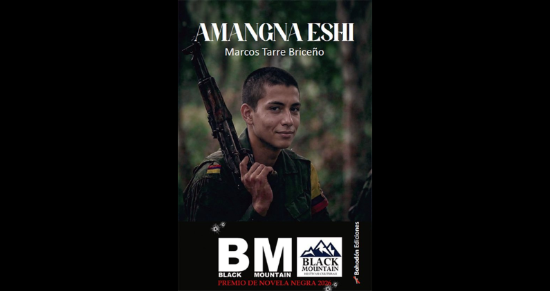 Amangna Eshi, de Marcos Tarre Briceño, obtuvo el Premio Black Mountain de Novela Negra Inédita 2026. CORTESÍA Amangna Eshi, de Marcos Tarre Briceño, obtuvo el Premio Black Mountain de Novela Negra Inédita 2026. CORTESÍA