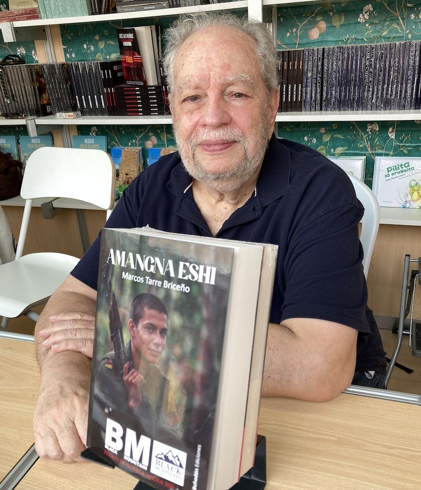 Con 'Amangna Eshi', Marcos Tarre Briceño lleva a la ficción una de las heridas más profundas del conflicto colombiano. CORTESÍA Con 'Amangna Eshi', Marcos Tarre Briceño lleva a la ficción una de las heridas más profundas del conflicto colombiano. CORTESÍA