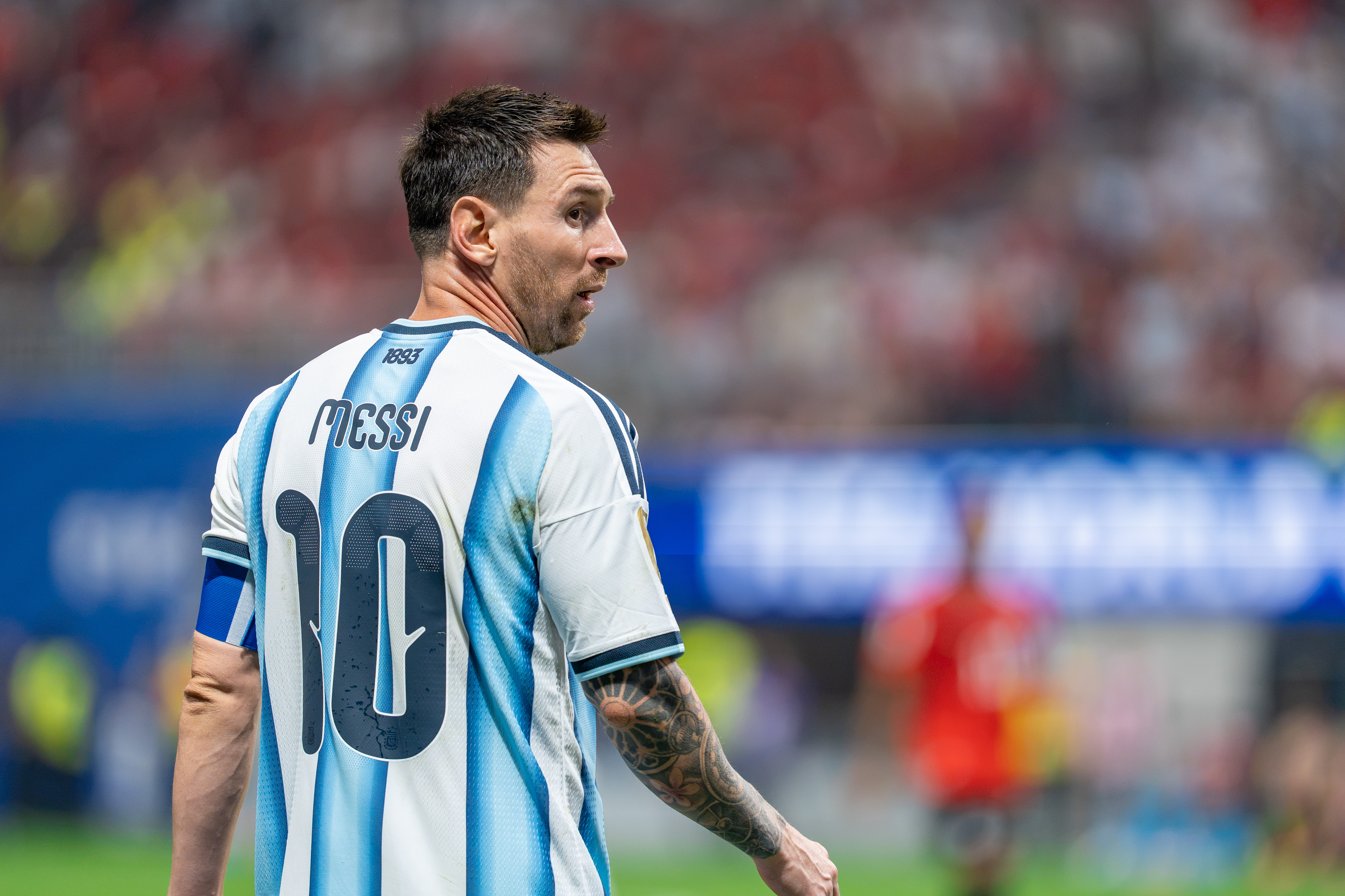 Lionel Messi, durante el partido de octavos de final entre Argentina y Egipto en el Mundial de 2026. BRYAN BERLIN
