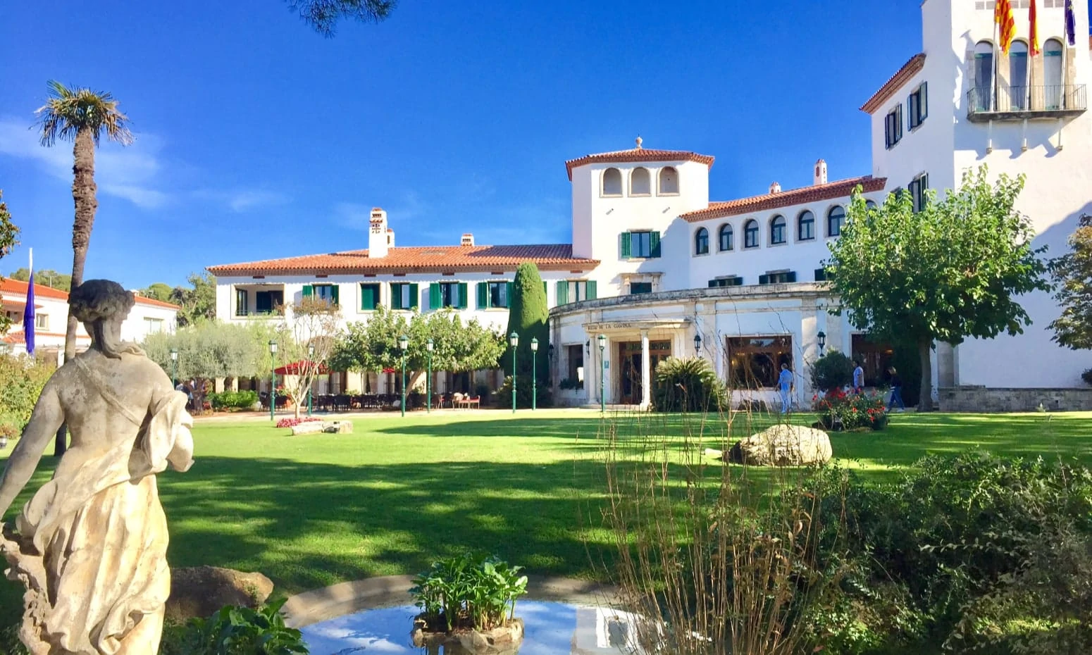 El Hostal de La Gavina de S'Agaró, en la Costa Brava catalana, refugio histórico para artistas, escritores y grandes figuras internacionales. CORTESÍA