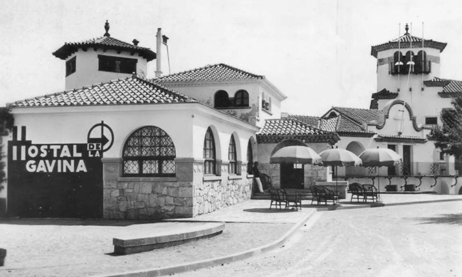 El Hostal de La Gavina, inaugurado en 1932, marcó el nacimiento de S'Agaró. CORTESÍA El Hostal de La Gavina, inaugurado en 1932, marcó el nacimiento de S'Agaró. CORTESÍA