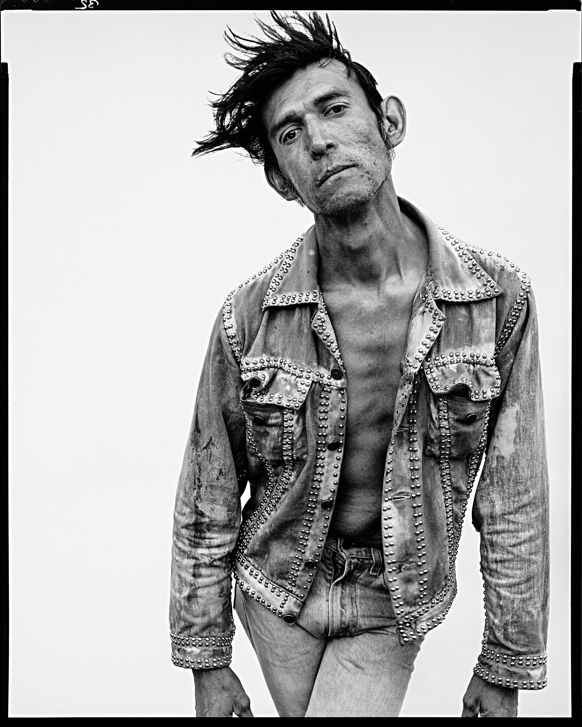 David Beason, shipping clerk, Denver, Colorado, July 25, 1981. RICHARD AVEDON David Beason, shipping clerk, Denver, Colorado, July 25, 1981. RICHARD AVEDON