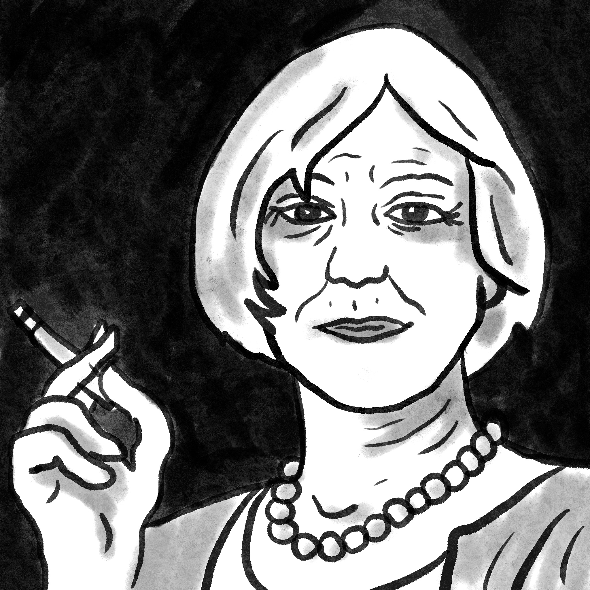 La escritora y crítica argentina Beatriz Sarlo hizo de sus canas una imagen reconocible. PAULA SOSA HOLT