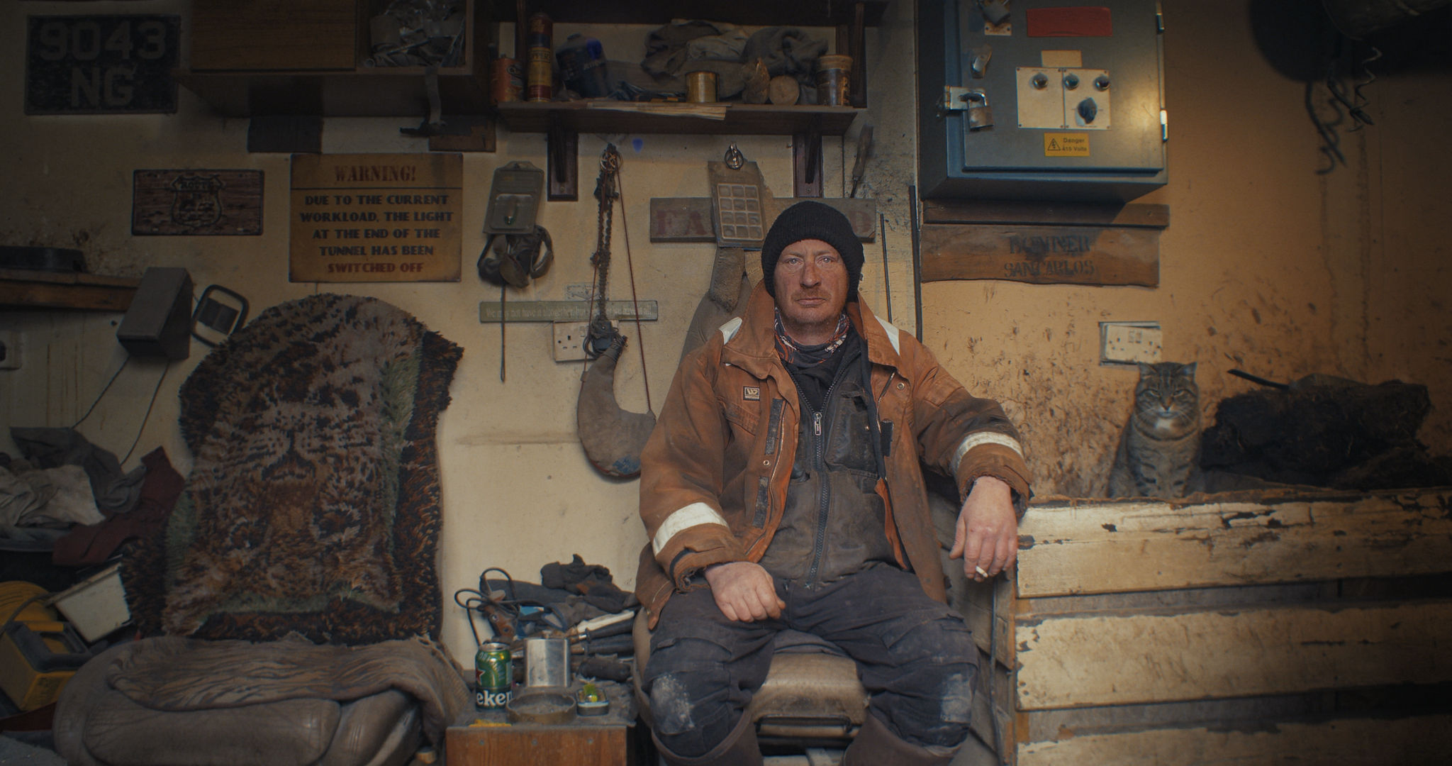 Matt, uno de los protagonistas de 'Los Vencedores', el documental de Pablo Aparo sobre las Malvinas y sus habitantes. CORTESÍA