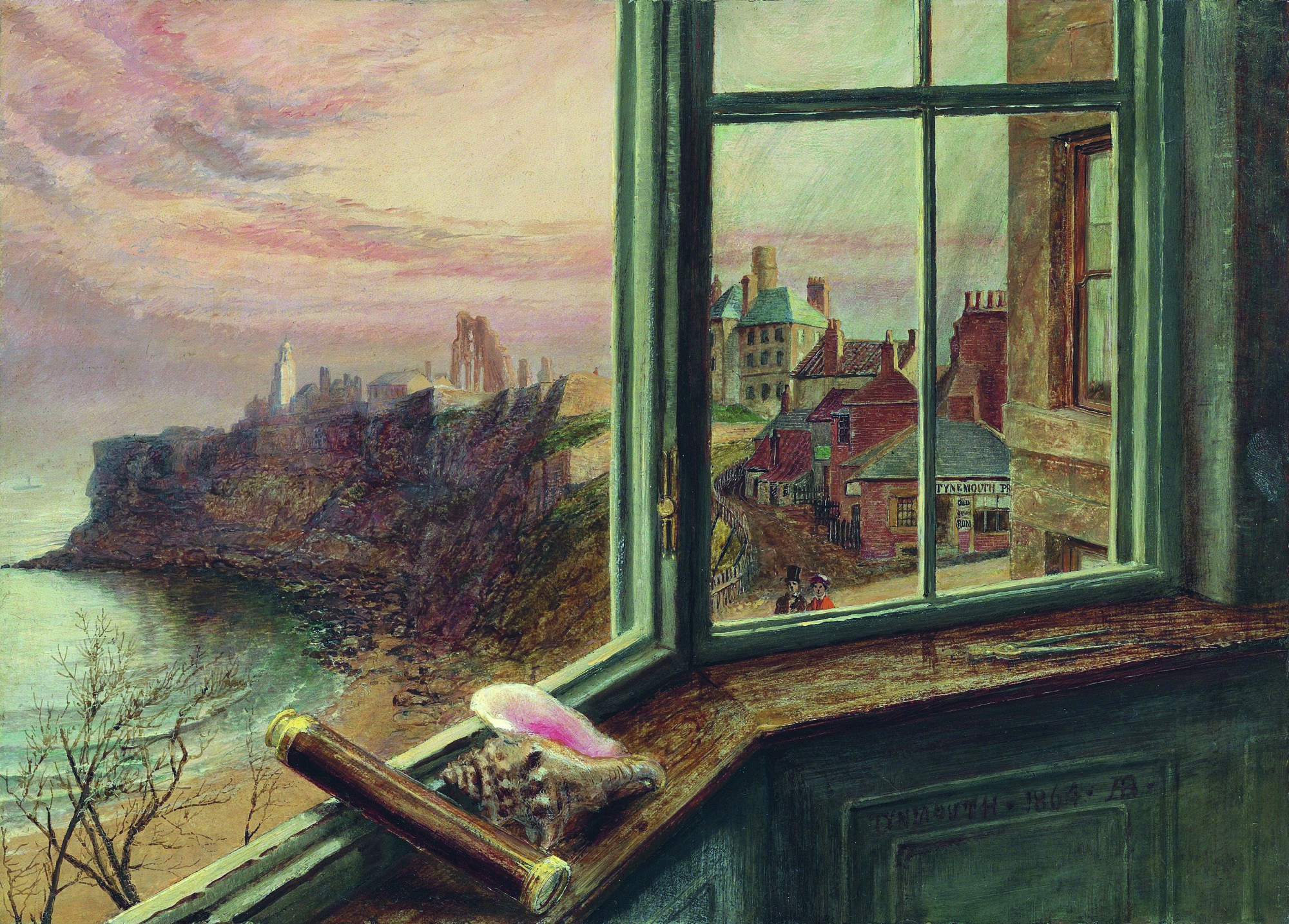 'Vista desde la ventana de Balcony House' (1864), de Alice Boyd. COLECCIÓN PARTICULAR / CHRISTIE'S 'Vista desde la ventana de Balcony House' (1864), de Alice Boyd. COLECCIÓN PARTICULAR / CHRISTIE'S