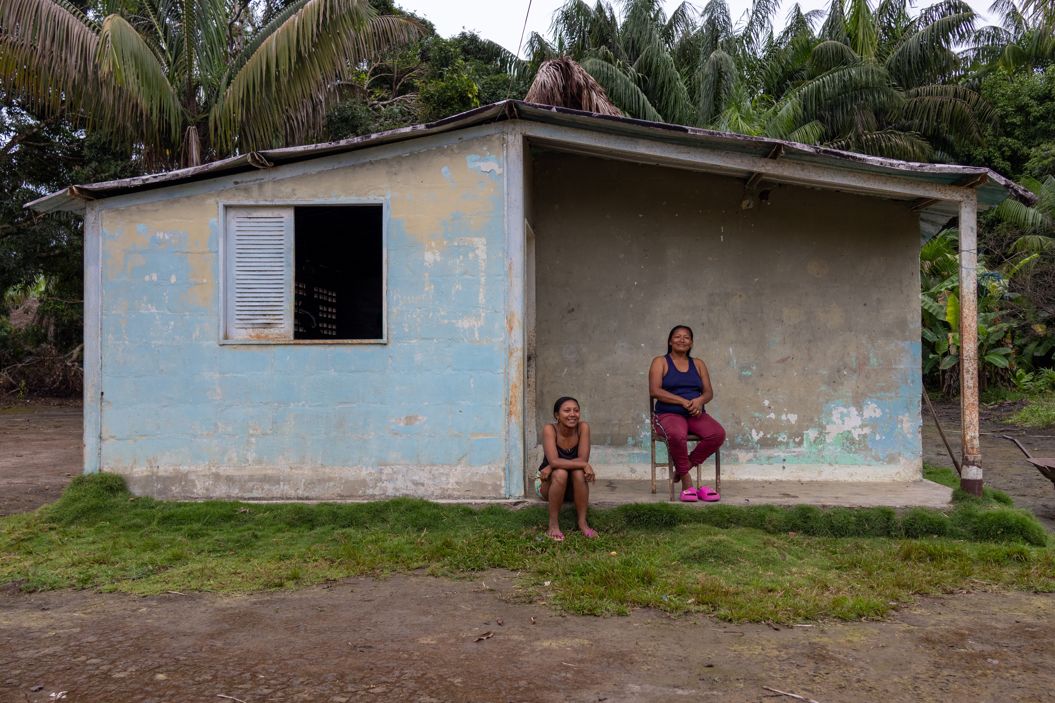 Una vivienda rural en la comunidad Puinave de Caranaven. RICARDO AVELLA