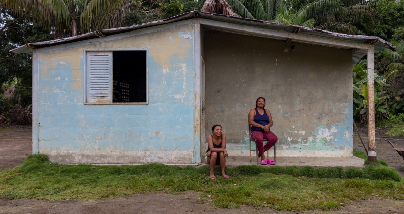 Una vivienda rural en la comunidad Puinave de Caranaven. RICARDO AVELLA Una vivienda rural en la comunidad Puinave de Caranaven. RICARDO AVELLA