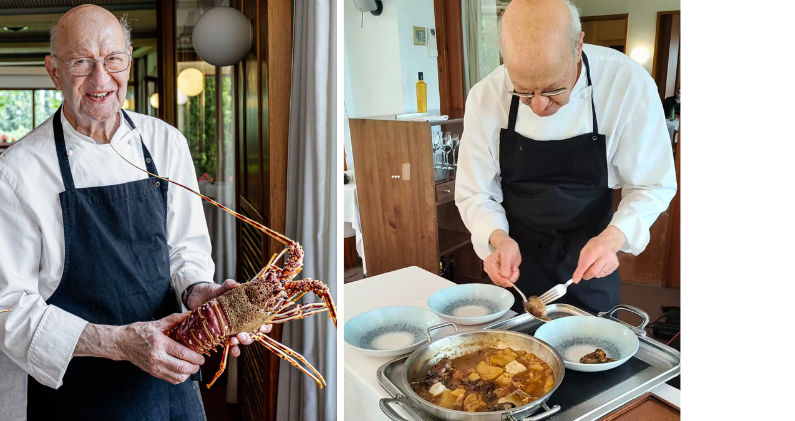 Jaume Subirós selecciona el producto y ultima uno de los platos del Motel Empordà. MOTEL EMPORDÀ Jaume Subirós selecciona el producto y ultima uno de los platos del Motel Empordà. MOTEL EMPORDÀ