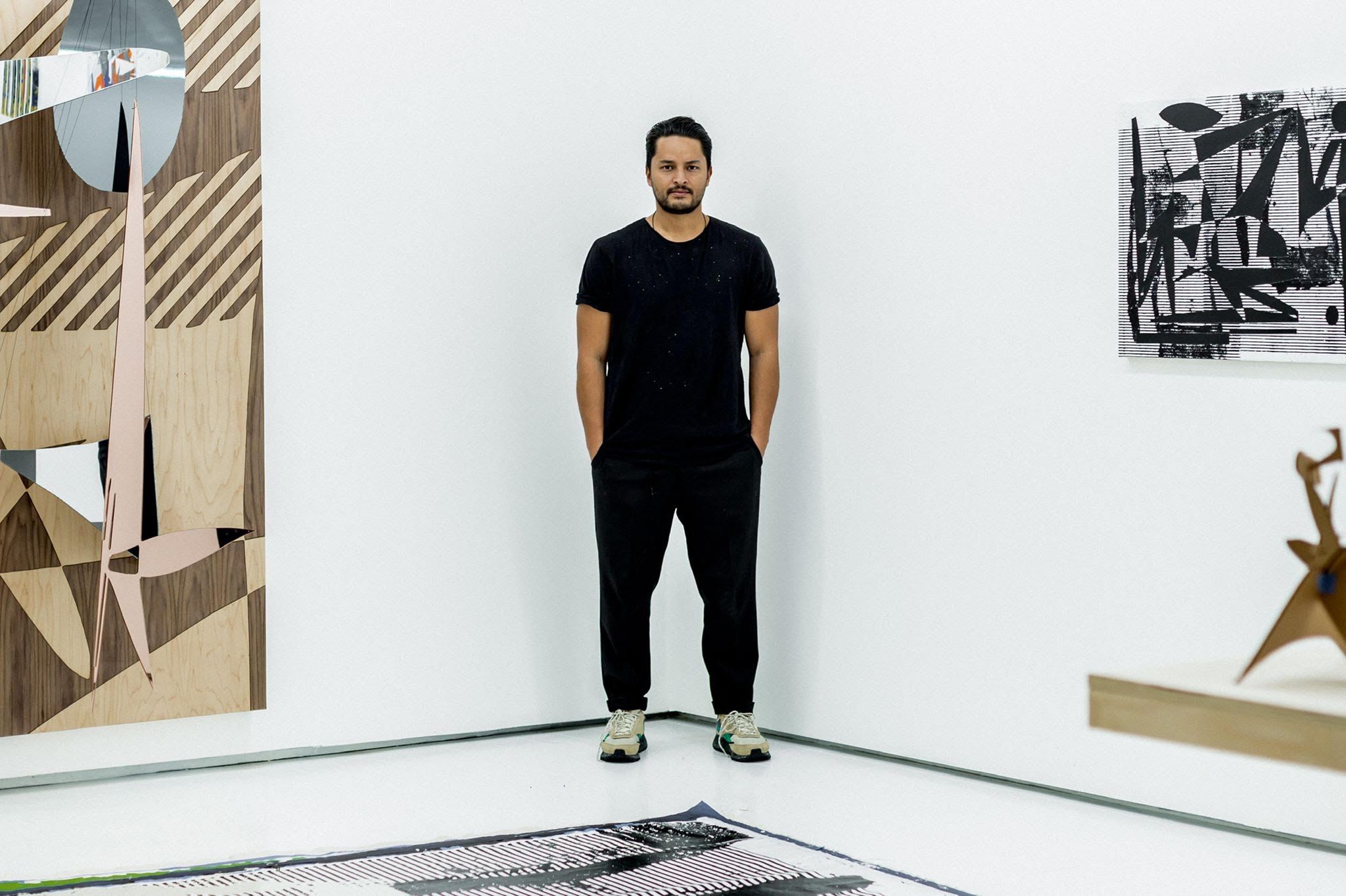 El artista venezolano Paul Amundarain. ANTONIO AJAM El artista venezolano Paul Amundarain. ANTONIO AJAM
