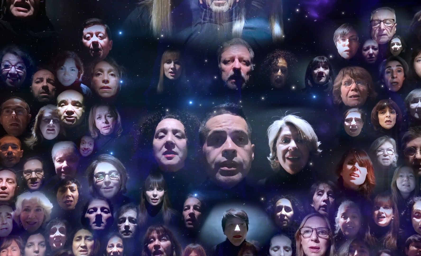 Participantes del 'Bohemian Rhapsody' de la iniciativa #YoCanto. FUNDACIÓN LA CAIXA