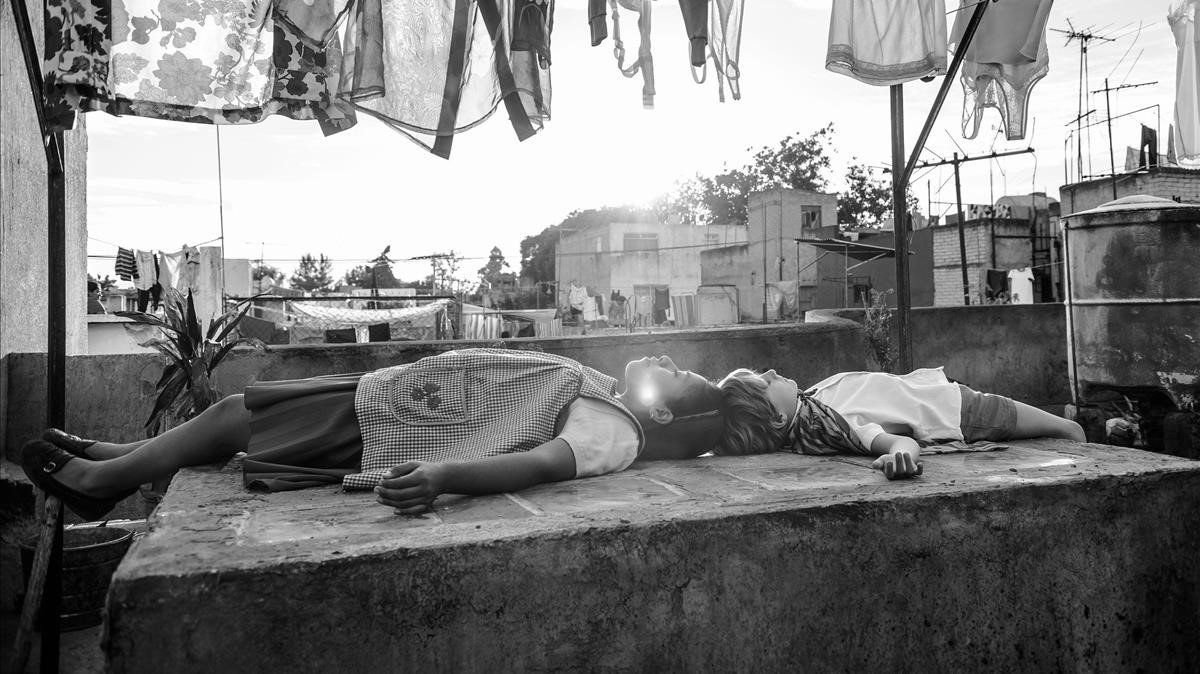 Fotograma de la película 'Roma', de Alfonso Cuarón. NETFLIX