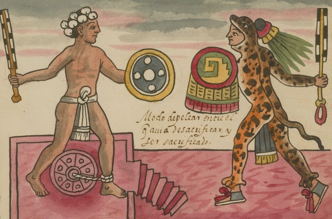 Ilustración del Códice Tovar (1585), que recoge ritos y ceremonias de los aztecas. ARCHIVO
