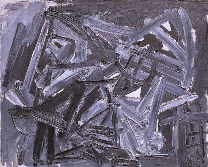 'Autorretrato', de Antonio Saura (1957). CENTRE CULTURAL BLANQUERNA 'Autorretrato', de Antonio Saura (1957). CENTRE CULTURAL BLANQUERNA