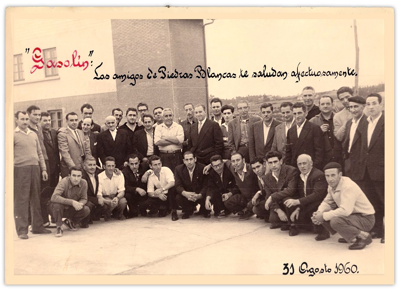 La foto hallada por Luis Argeo en Misuri de su abuelo Luis. ARCHIVO EMIGRANTES INVISIBLES