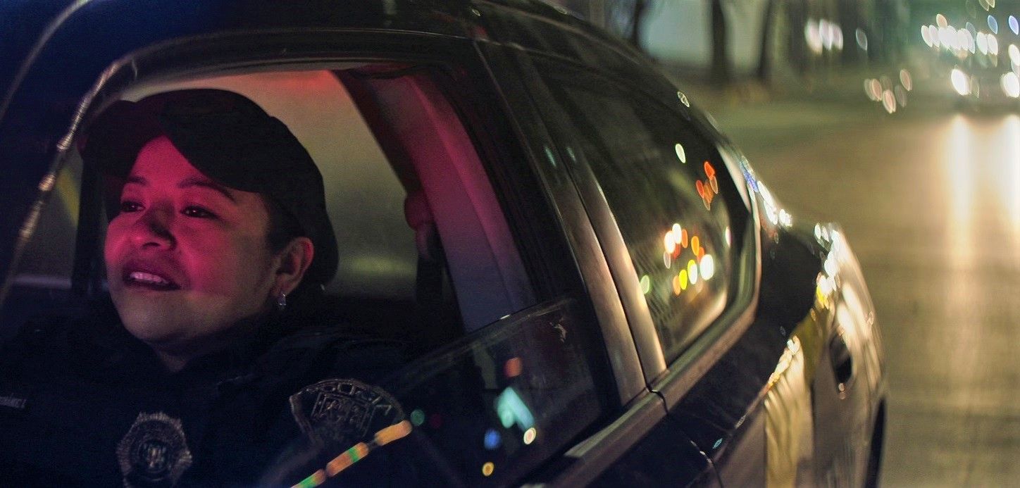 La actriz mexicana Mónica del Carmen, en 'Una película de policías', de Alonso Ruizpalacios. NO FICCIÓN La actriz mexicana Mónica del Carmen, en 'Una película de policías', de Alonso Ruizpalacios. NO FICCIÓN