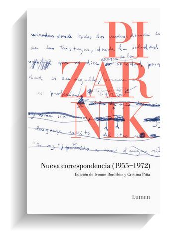 Portada del libro 'Nueva correspondencia', de Alejandra Pizarnik. LUMEN Portada del libro 'Nueva correspondencia', de Alejandra Pizarnik. LUMEN