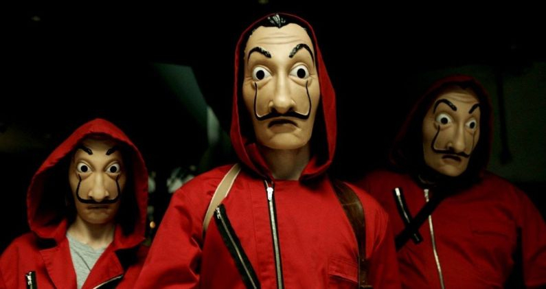 Fotograma de 'La Casa de Papel', una de las series en español más vistas en el mundo. NETFLIX