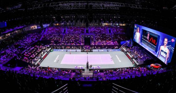 La final del torneo de tenis femenino WTA se disputará este año en Guadalajara. ARCHIVO
