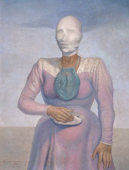 'La manda', de Carlos Orozco (1942), en la exposición Fabulas Fantásticas. CORTESÍA FUNDACIÓN CASA DE MÉXICO EN ESPAÑA