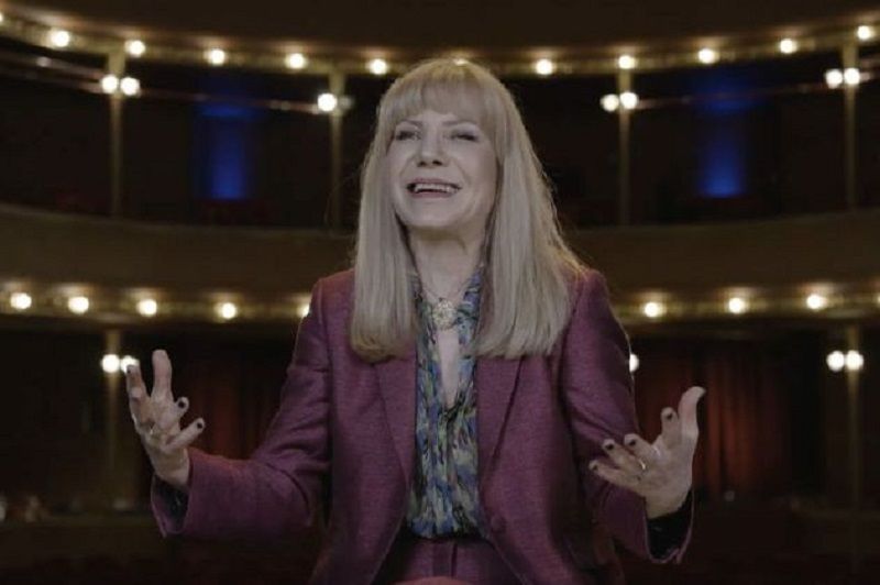 La actriz Cecilia Roth, en el documental 'Voces', donde aboga por el empoderamiento femenino. E! ENTERTAINMENT