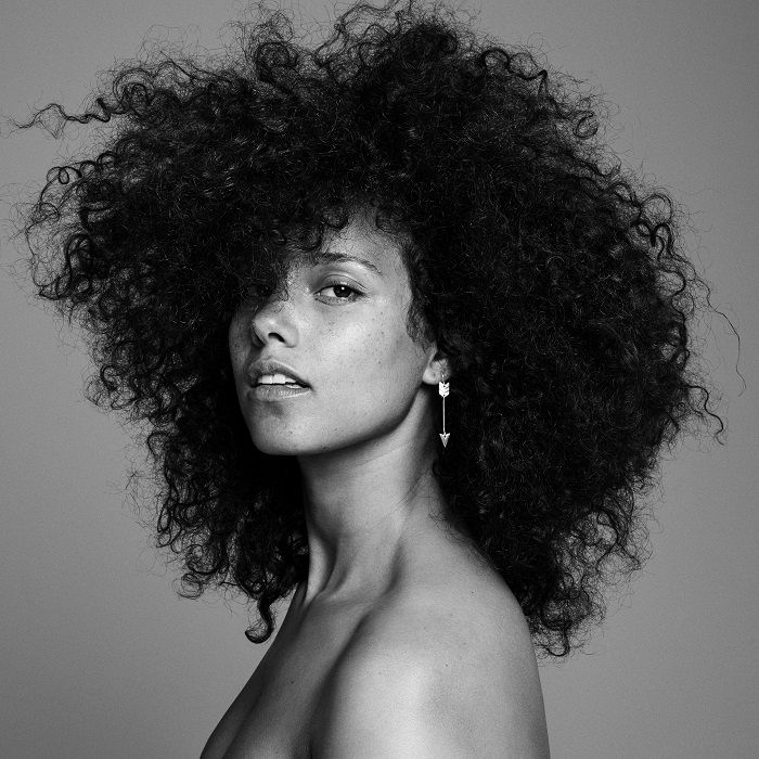 La cantante Alicia Keys, en la foto usada para el disco 'Here'. CORTESÍA PAOLA KUDACKI