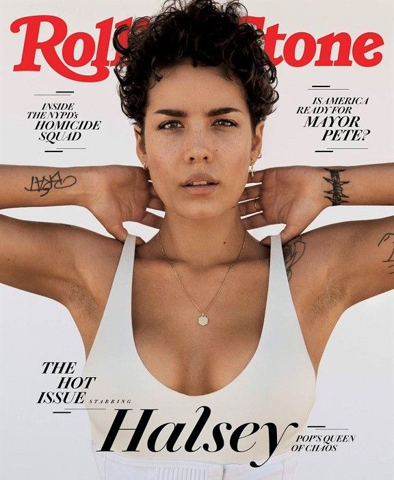 Portada de 'Rolling Stone' con la foto de Halsey de Paola Kudacki. ARCHIVO Portada de 'Rolling Stone' con la foto de Halsey de Paola Kudacki. ARCHIVO