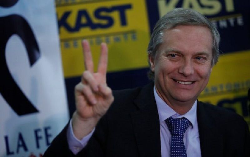 José Antonio Kast, el candidato de la ultraderecha que se ha impuesto en la primera vuelta de las presidenciales en Chile. TOROBAYO80