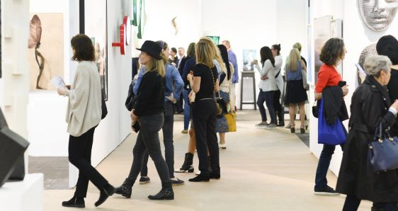 Vista de la anterior edición de la Miami Art Week, un punto de encuentro entre el público y los artistas. ARCHIVO