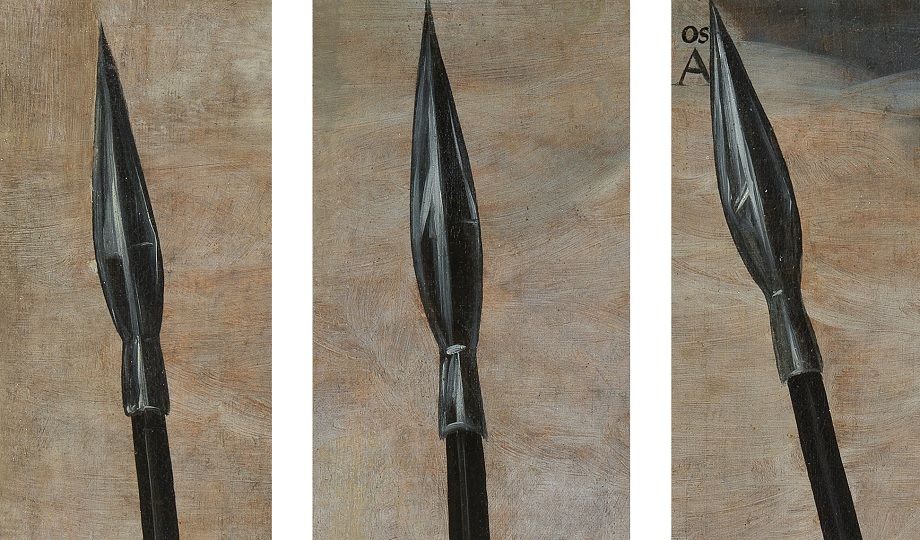 Lanzas en 'Los tres mulatos de Esmeralda'. MUSEO DEL PRADO Lanzas en 'Los tres mulatos de Esmeralda'. MUSEO DEL PRADO