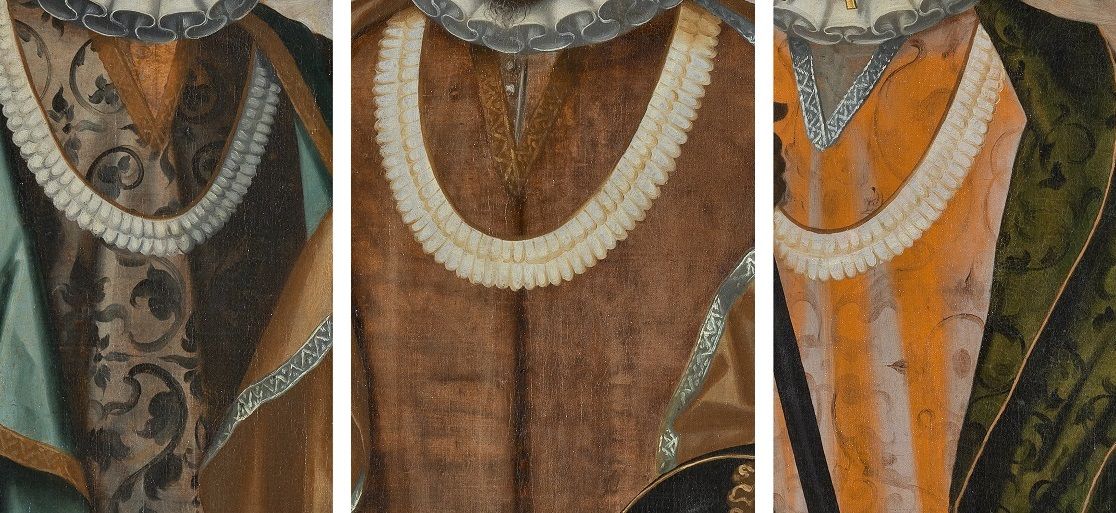 Ropajes de 'Los tres mulatos de Esmeralda'. MUSEO DEL PRADO Ropajes de 'Los tres mulatos de Esmeralda'. MUSEO DEL PRADO