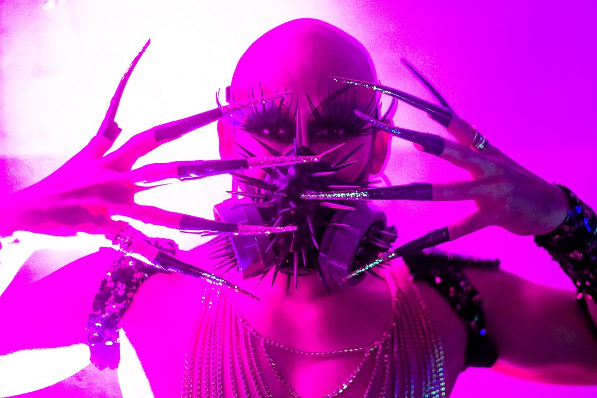 Lady Drag es el alter ego del artista salvadoreño Marvin Pleitez. CORTESÍA Lady Drag es el alter ego del artista salvadoreño Marvin Pleitez. CORTESÍA
