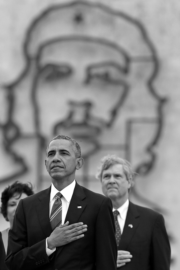 Obama, en la plaza de la Revolución de La Habana, el 21 de marzo de 2016. ALEJANDRO ERNESTO Obama, en la plaza de la Revolución de La Habana, el 21 de marzo de 2016. ALEJANDRO ERNESTO