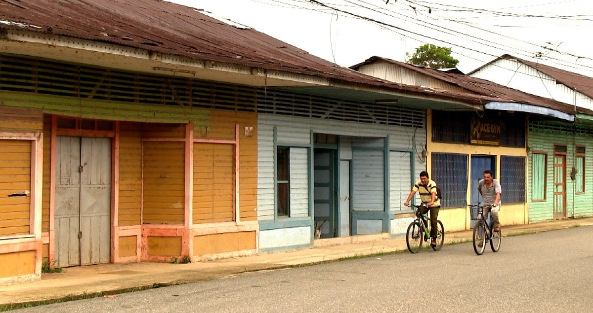Casas restauradas en la ciudad de Puerto Cortés, Costa Rica. LUIS BRUZÓN DELGADO Casas restauradas en la ciudad de Puerto Cortés, Costa Rica. LUIS BRUZÓN DELGADO