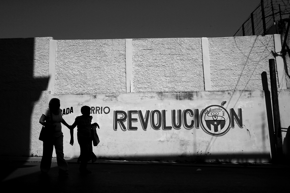 Mural en una calle de La Habana. ALEJANDRO ERNESTO Mural en una calle de La Habana. ALEJANDRO ERNESTO