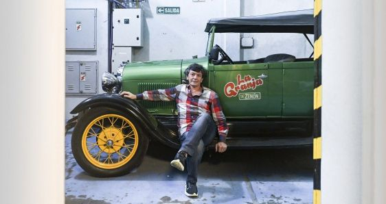 El empresario argentino Kuky Pumar, creador del canal de YouTube El Reino Infantil, en Buenos Aires. LEO VACA