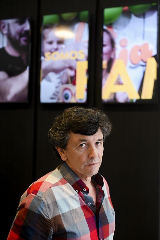 El empresario audiovisual y productor musical Kuky Pumar, creador de El Reino Infantil, en Buenos Aires. LEO VACA