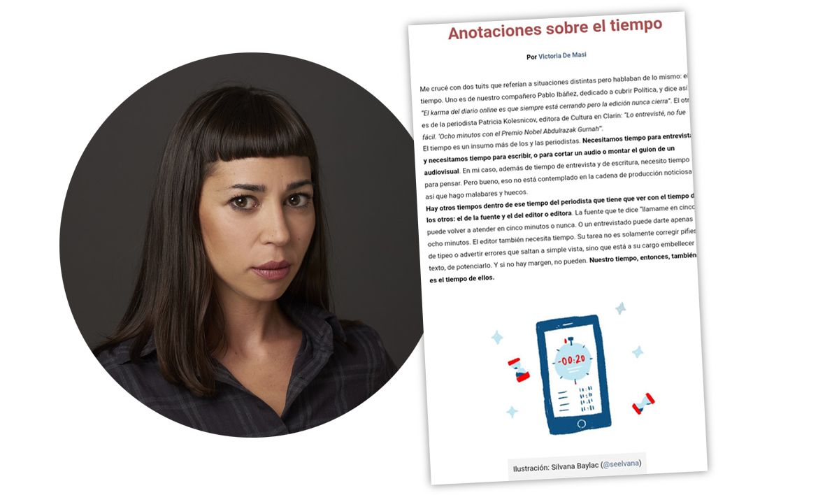 Victoria De Masi, autora de la newsletter 'Gracias por venir'. Victoria De Masi, autora de la newsletter 'Gracias por venir'.