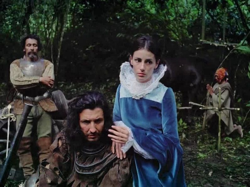 Helena Rojo, como Inez de Atienza, en un fotograma de 'Aguirre, la cólera de Dios'. WERNER HERZOG FILMPRODUKTION