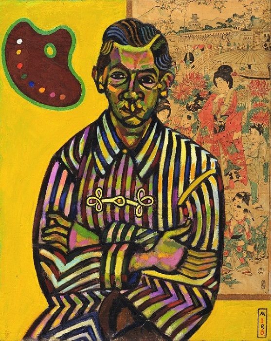 'Retrato de Enric Cristòfol Ricart', de Joan Miró. MOMA