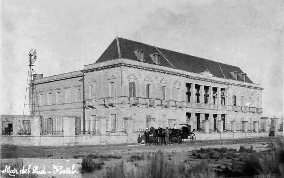 El Hotel Boulevard Atlántico, en la localidad argentina de Mar del Sud. ARCHIVO