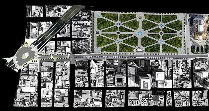 Proyecto de la Alameda Central de Ciudad de México. ESTUDIO FELIPE LEAL
